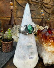 Load image into Gallery viewer, Silver Malachite Ring