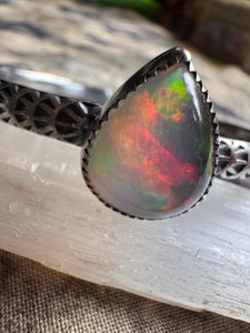 Tear drop Opal cuff