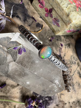 Load image into Gallery viewer, Faceted Oval Opal cuff