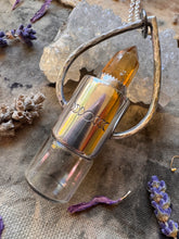 Load image into Gallery viewer, Citrine roller ball necklace