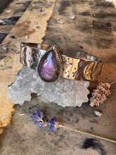 Load image into Gallery viewer, Labradorite celestial cuff for Victoria