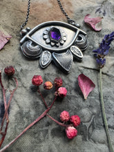 Load image into Gallery viewer, Amethyst eye Necklace