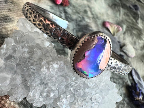 Galaxy Opal cuff