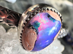 Galaxy Opal cuff