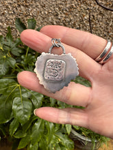 Load image into Gallery viewer, Ammonite heart necklace