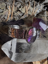 Load image into Gallery viewer, Purple Labradorite celestial cuff