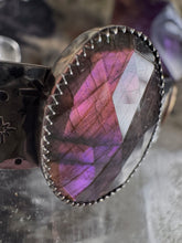 Load image into Gallery viewer, Purple Labradorite celestial cuff