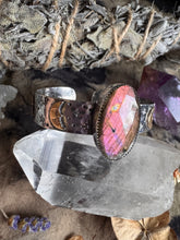 Load image into Gallery viewer, Purple Labradorite celestial cuff 2