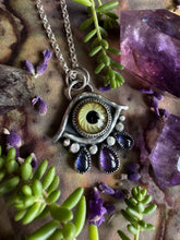 Load image into Gallery viewer, Glass eye necklace
